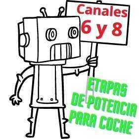 Etapas de Potencia 6 y 8 Canales